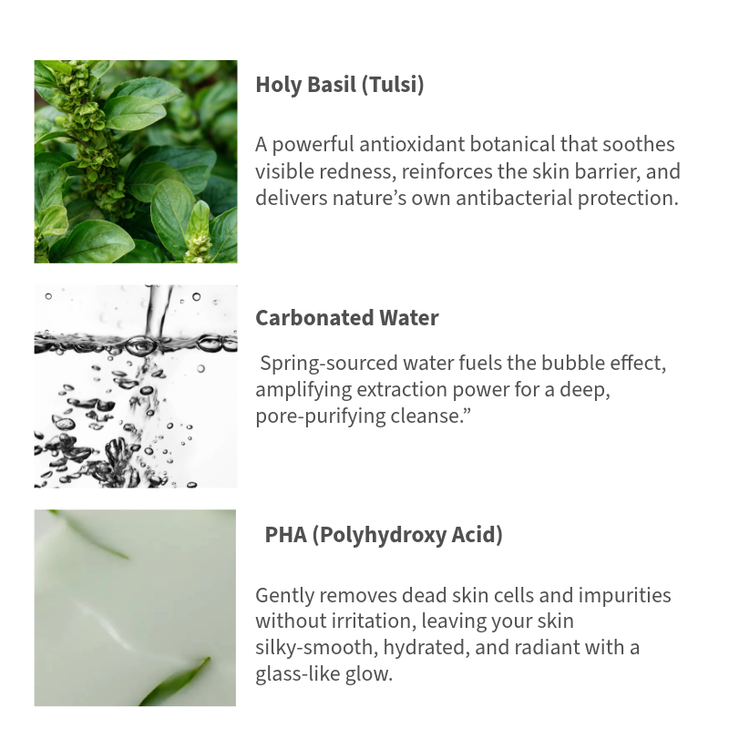 Holy Basil Bubble - Averna Skin 